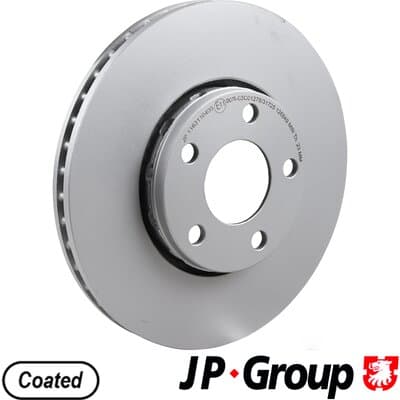 JP GROUP Brzdový kotúč 1163110400 1
