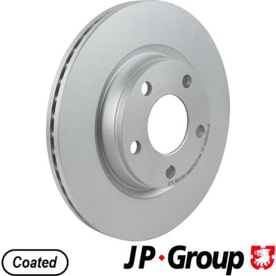 JP GROUP Brzdový kotúč 1163112600 1