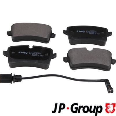 JP GROUP Sada brzdových platničiek kotúčovej brzdy 1163708510 1