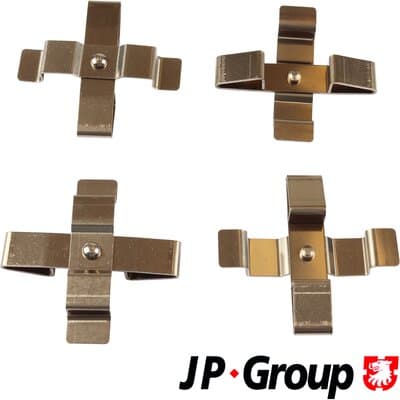 JP GROUP Sada prísluženstva obloženia kotúčovej brzdy 1164006910 1