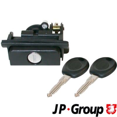 JP GROUP Zámok zadných výklopných dverí 1187700800 1