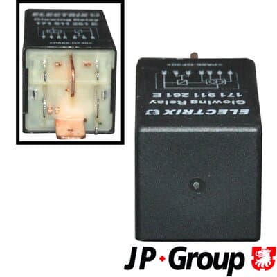 JP GROUP Relé žeraviaceho systému 1199206600 1