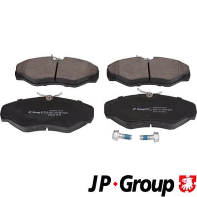 JP GROUP Sada brzdových platničiek kotúčovej brzdy 1263601910 1