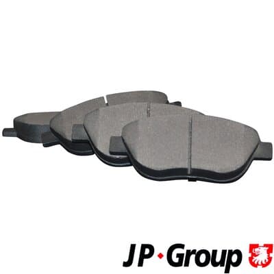 JP GROUP Sada brzdových platničiek kotúčovej brzdy 1263602110 1