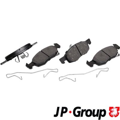 JP GROUP Sada brzdových platničiek kotúčovej brzdy 1263607710 1