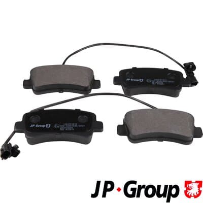 JP GROUP Sada brzdových platničiek kotúčovej brzdy 1263701810 1