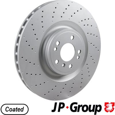 JP GROUP Brzdový kotúč 1363108500 1