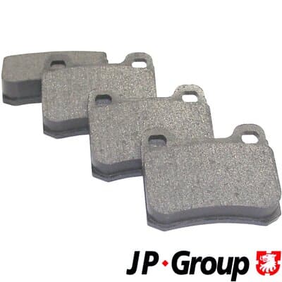 JP GROUP Sada brzdových platničiek kotúčovej brzdy 1363700110 1