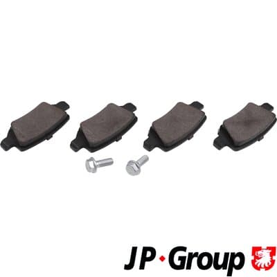 JP GROUP Sada brzdových platničiek kotúčovej brzdy 1363701410 1