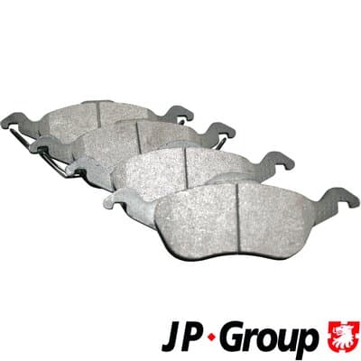 JP GROUP Sada brzdových platničiek kotúčovej brzdy 1563600910 1