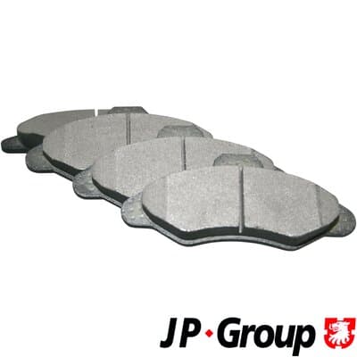 JP GROUP Sada brzdových platničiek kotúčovej brzdy 1563601010 1