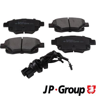 JP GROUP Sada brzdových platničiek kotúčovej brzdy 1563700110 1