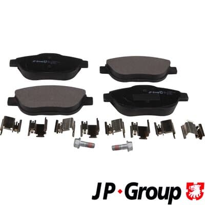 JP GROUP Sada brzdových platničiek kotúčovej brzdy 3163604210 1