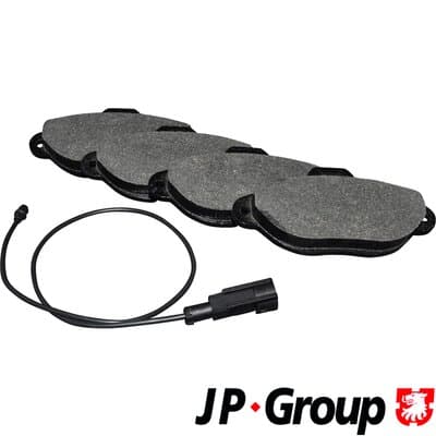 JP GROUP Sada brzdových platničiek kotúčovej brzdy 3363602110 1
