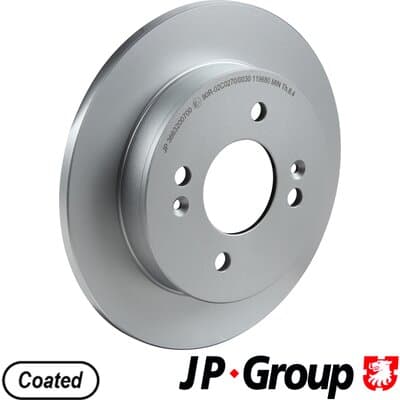 JP GROUP Brzdový kotúč 3663200700 1