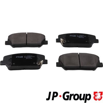 JP GROUP Sada brzdových platničiek kotúčovej brzdy 3663604110 1