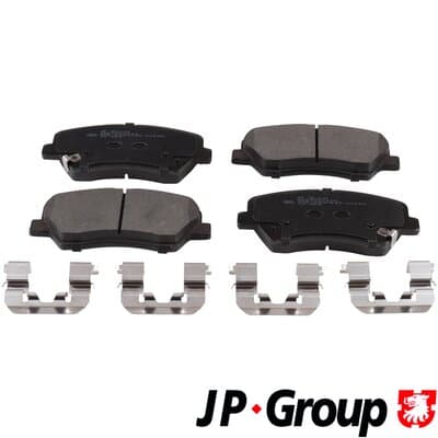 JP GROUP Sada brzdových platničiek kotúčovej brzdy 3663604410 1