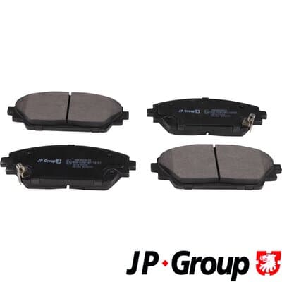 JP GROUP Sada brzdových platničiek kotúčovej brzdy 3863604910 1