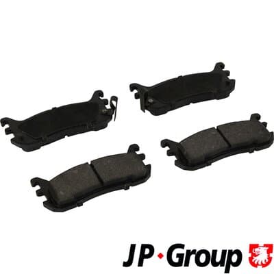 JP GROUP Sada brzdových platničiek kotúčovej brzdy 3863700510 1