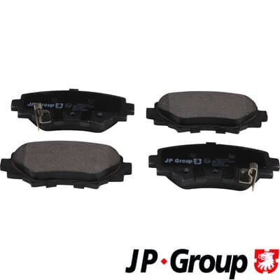 JP GROUP Sada brzdových platničiek kotúčovej brzdy 3863701110 1