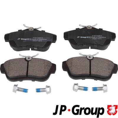JP GROUP Sada brzdových platničiek kotúčovej brzdy 4163700810 1