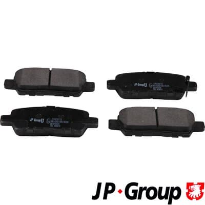 JP GROUP Sada brzdových platničiek kotúčovej brzdy 4763700110 1