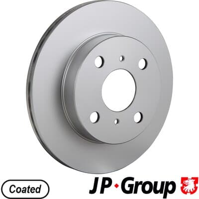 JP GROUP Brzdový kotúč 4863100400 1