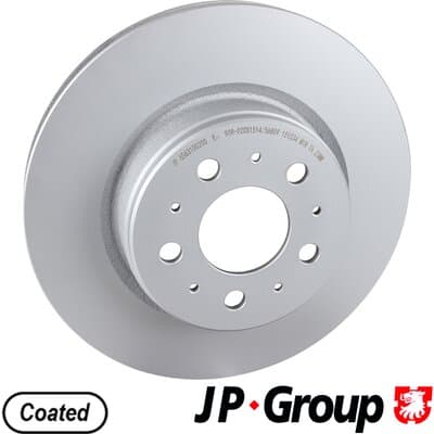 JP GROUP Brzdový kotúč 6563100200 1