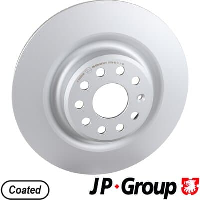 JP GROUP Brzdový kotúč 6563200100 1