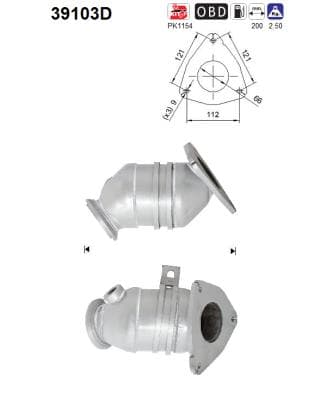 AS Katalyzátor 39103D 1