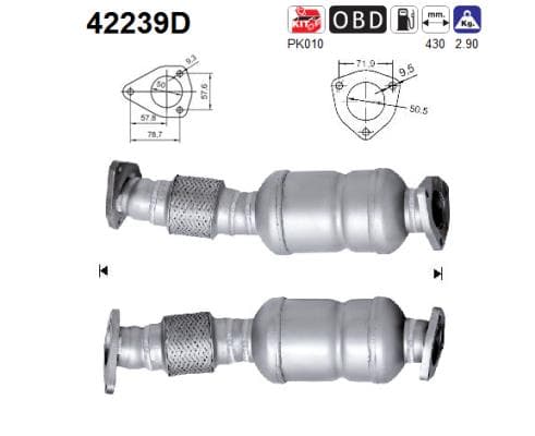 AS Katalyzátor 42239D 1