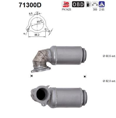 AS Katalyzátor 71300D 1
