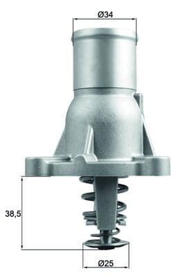 MAHLE ORIGINAL Termostat chladenia TI26092 1