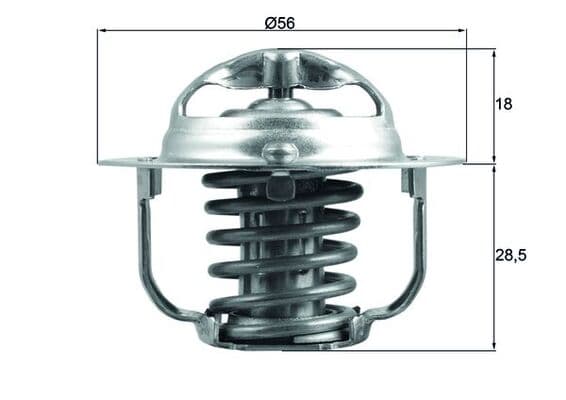 MAHLE ORIGINAL Termostat chladenia TX20891D 1