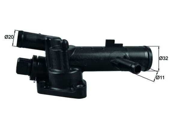 MAHLE ORIGINAL Termostat chladenia TI21583 1