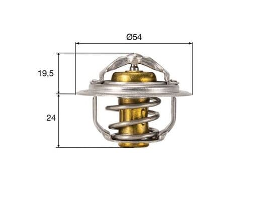 MAHLE ORIGINAL Termostat chladenia TX 212 82 D 1