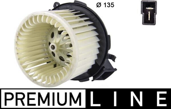 MAHLE ORIGINAL Vnútorný ventilátor AB 100 000P 1