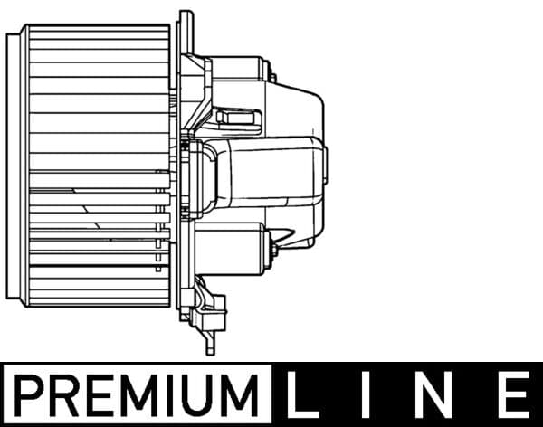 MAHLE ORIGINAL Vnútorný ventilátor AB 108 000P 1