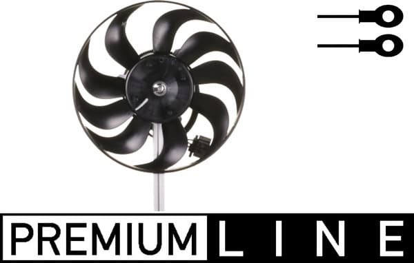 MAHLE ORIGINAL Ventilátor kondenzátora klimatizácie ACF 1 000P 1