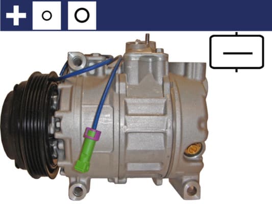 MAHLE ORIGINAL Kompresor klimatizácie ACP 1007 000S 1