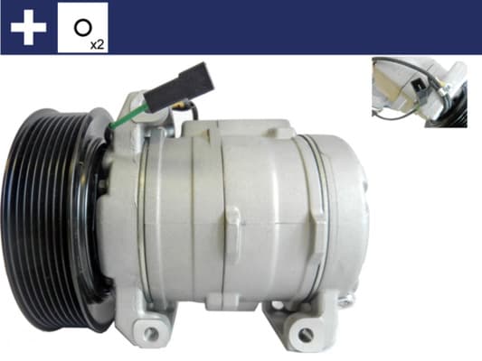 MAHLE ORIGINAL Kompresor klimatizácie ACP 1167 000S 1