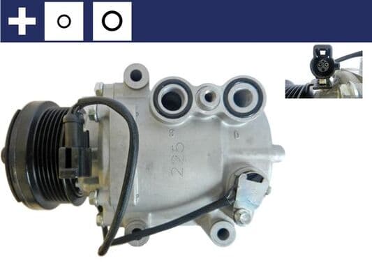 MAHLE ORIGINAL Kompresor klimatizácie ACP 859 000S 1