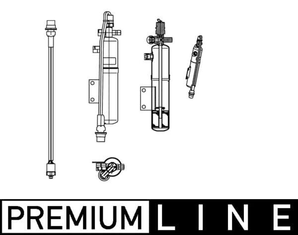 MAHLE ORIGINAL Vysúžač klimatizácie AD 226 000P 1