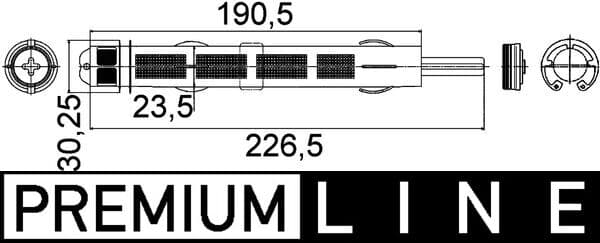 MAHLE ORIGINAL Vysúžač klimatizácie AD 289 000P 1