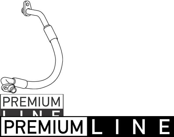 MAHLE ORIGINAL Vedenie vysokého tlaku klimatizácie AP 100 000P 1
