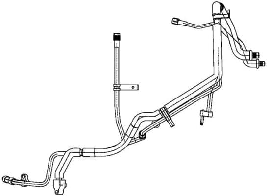 MAHLE ORIGINAL Vysoko/nízkotlakové vedenie klimatizácie AP 135 000P 1