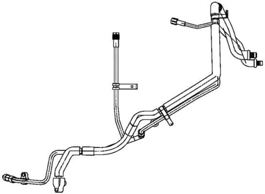 MAHLE ORIGINAL Vysoko/nízkotlakové vedenie klimatizácie AP 136 000P 1