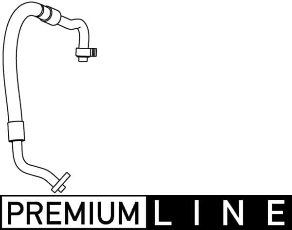 MAHLE ORIGINAL Nízkotlakové vedenie klimatizácie AP 90 000P 1
