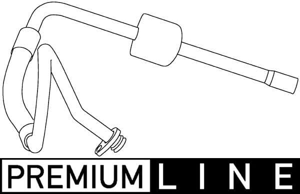 MAHLE ORIGINAL Vysoko/nízkotlakové vedenie klimatizácie AP 99 000P 1