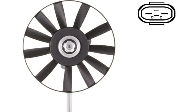 MAHLE ORIGINAL Ventilátor chladenia motora CFF 12 000S 1